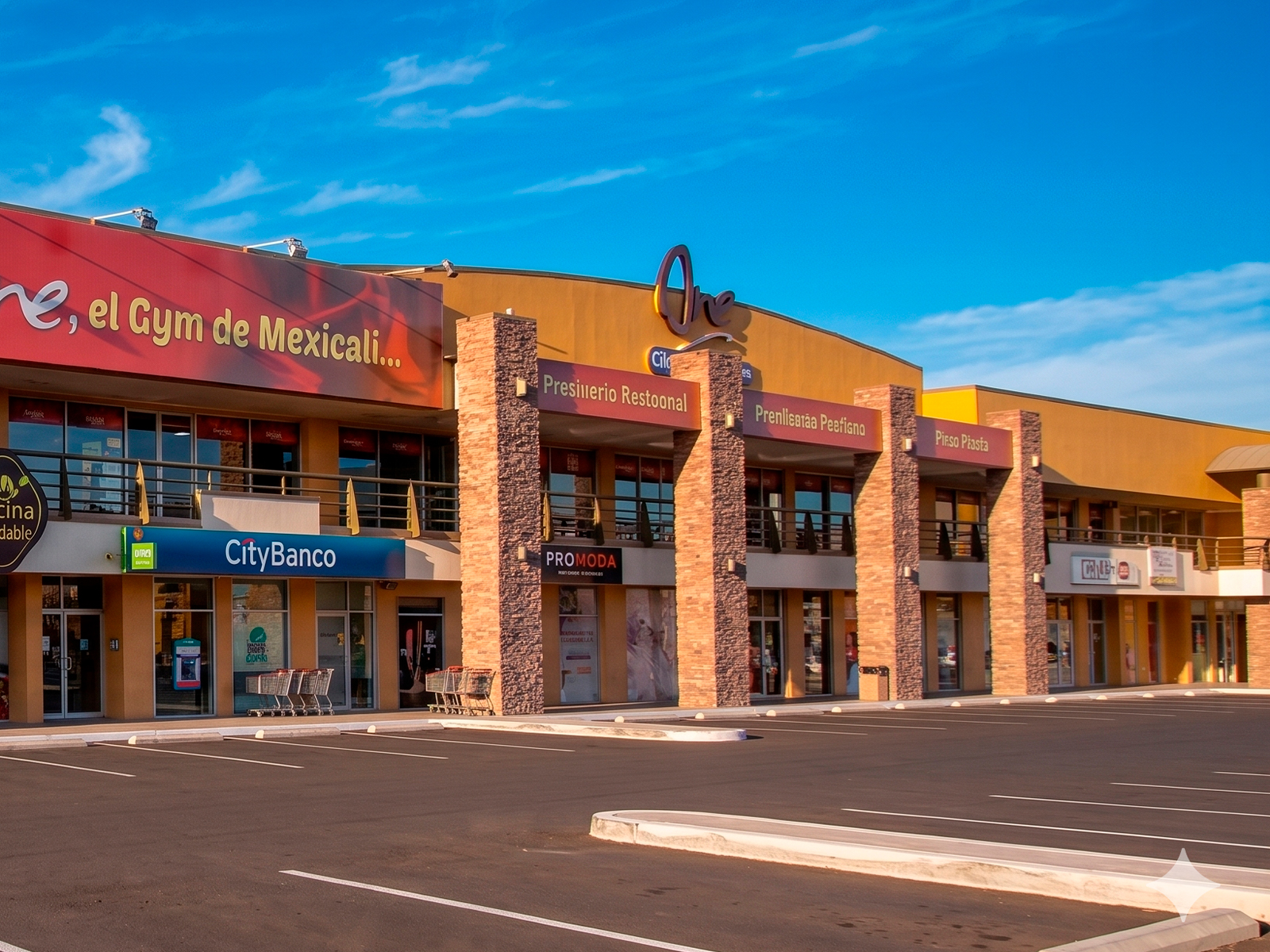 Exterior view of Plaza Cataviña