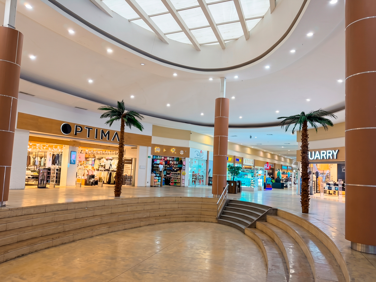 Interior of Plaza Chimalhuacán
