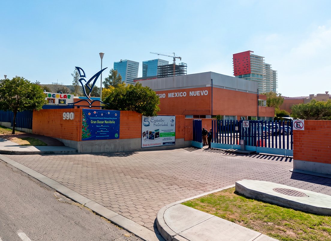 Vista exterior de Colegio México Nuevo Querétaro